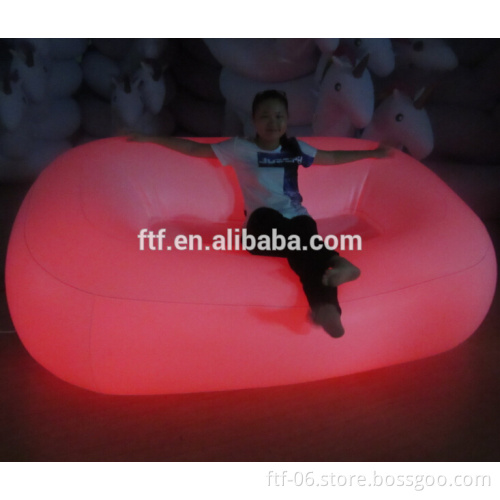 Leds inflatable furniture and inflatable sofa